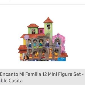 Disney Encanto Mini Figure Set with Colorful Characters